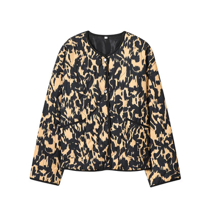 Jersey tejido con diseño de peces para mujer, suéter informal de manga larga con cuello redondo y hombros caídos, suéteres que combinan con todo para Otoño e Invierno