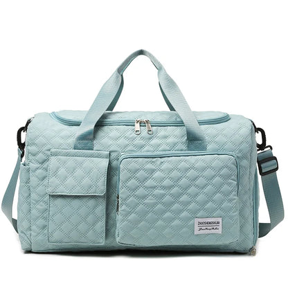 Bolso de viaje de moda, bolso de mano de gran capacidad, bolso de mano para hombre y mujer, bolso de hombro para exteriores, bolso deportivo impermeable para gimnasio.