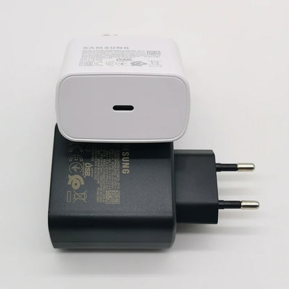 Cargador Samsung de 45 W, adaptador de carga superrápida de 1,8 M, tipo C, para Galaxy S24, S23, S22, S21, S20, Note 20, Ultra 10, Z Flip Fold 6, 5, 4, 3 y 2