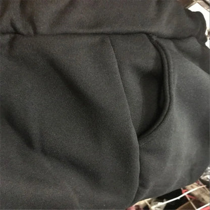 Conjunto de jersey de alta calidad para mujer, Sudadera con capucha y pantalones de chándal holgados de calle, moda de otoño e invierno, conjunto de dos piezas