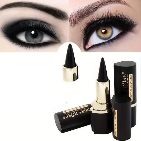 3 unidades, lápiz de ojos resistente al sudor, fácil de colorear, accesorios de maquillaje diario para mujeres y niñas.