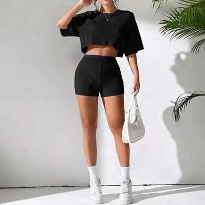 Conjunto de Dos Piezas de Moda Primavera-Verano para Mujer