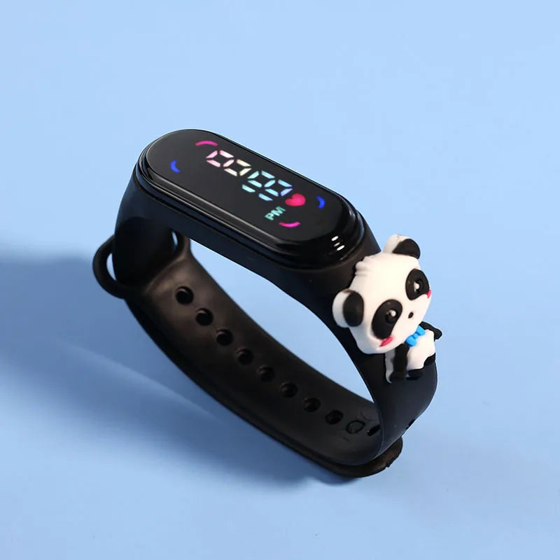 Relojes de moda para niños y niñas, pulsera electrónica deportiva con pantalla LED táctil, reloj de Spiderman para niños y mujeres, reloj resistente al agua