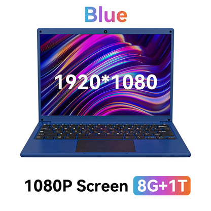Adreamer Laptop portátiles de 13,3 pulgadas a bajo precio con CPU Intel 2,5 K FHD IPS 8GB 1T SSD 2,5 K FHD pantalla portátil