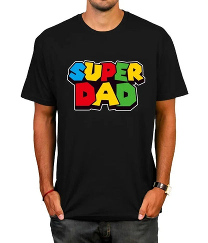Camiseta de verano Super Dad , camiseta Super Dad para hombre
