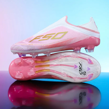 Nuevas Botas de Fútbol Antideslizantes de Alta Calidad para Céspet con Tacos de Alta Gama y Ligeras