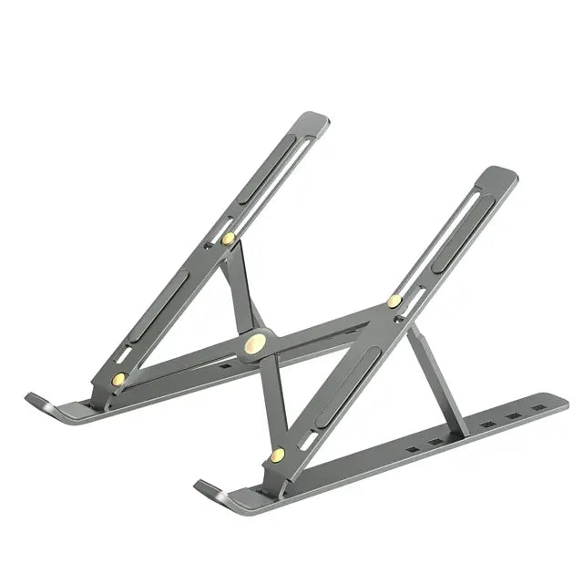Soporte portátil de aluminio para portátil, soporte para Macbook Air Pro, accesorios, base plegable para portátil