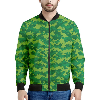 Chaqueta con patrón de camuflaje de mosaico para hombre, sudaderas casuales de manga larga con estampado , Chaquetas deportivas con cremallera, abrigo, Tops de calle