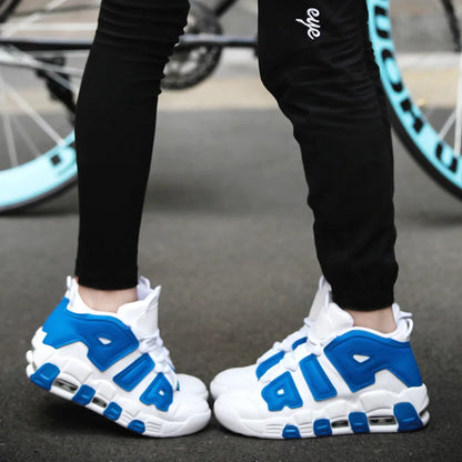 New men's and women's basketball shoes, air cushion sports shoes 