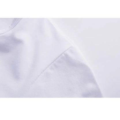 T-shirt imprimé graphique ours pour femmes, haut décontracté à manches courtes et col rond, vêtements Kawaii pour femmes, t-shirts Harajuku