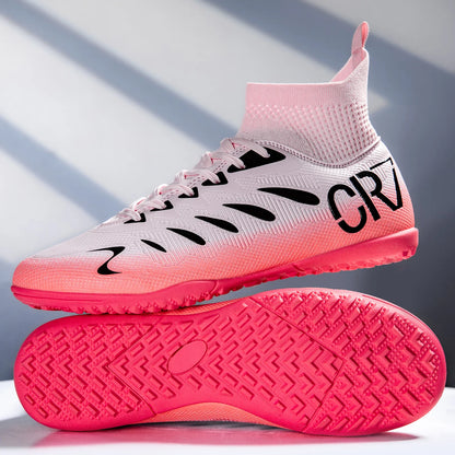 Botas de futbol, zapatillas de futbol Calzado deportivo de tobillo alto, botas de fútbol, zapatos de fútbol profesionales