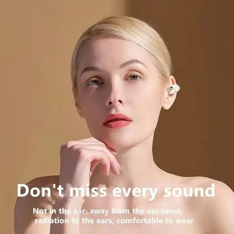 Auriculares Bluetooth con Clip en movimiento intrauditivo Monaural estéreo conducción