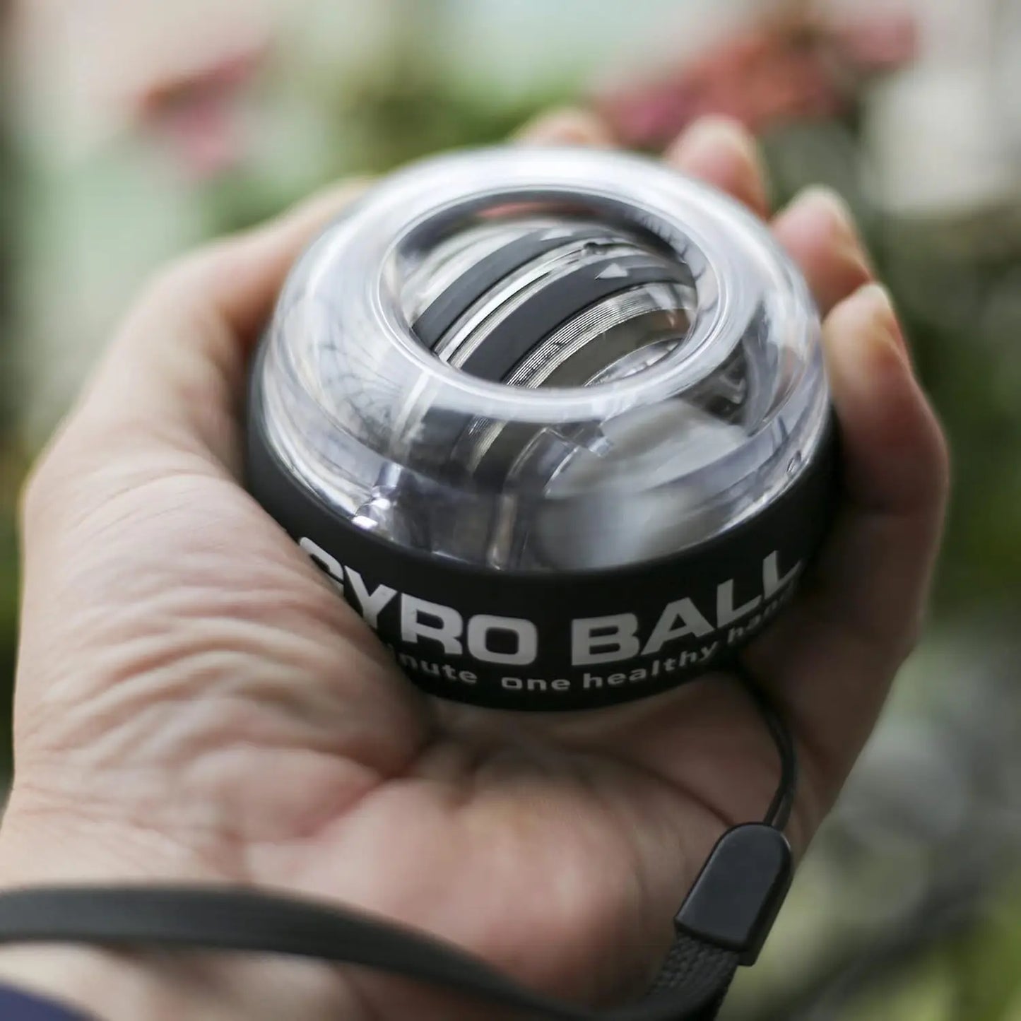 Bola giroscópica de arranque automático, ejercitador de antebrazo, entrenador de fuerza muscular de mano, Bola de muñeca, gimnasio en casa