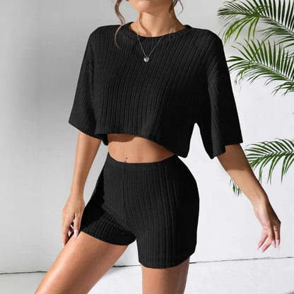 Conjunto de Dos Piezas de Moda Primavera-Verano para Mujer