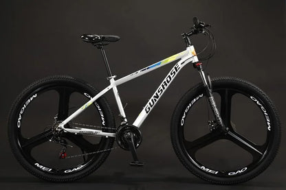 Bicicleta de montaña FJ de aleación de aluminio con amortiguación de velocidad variable, 29 pulgadas, para adultos, con ruedas integradas, 2025