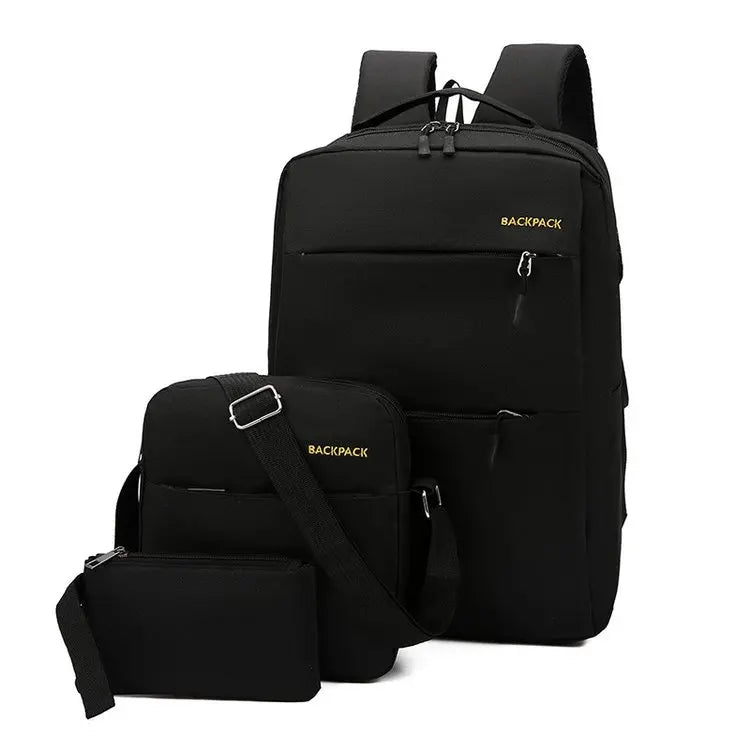 Oferta Conjunto de 3 unidades, Mochila de viaje multifuncional para ordenador de gran capacidad