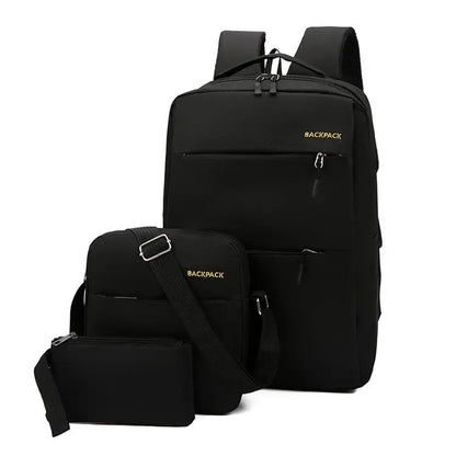 Oferta Conjunto de 3 unidades, Mochila de viaje multifuncional para ordenador de gran capacidad