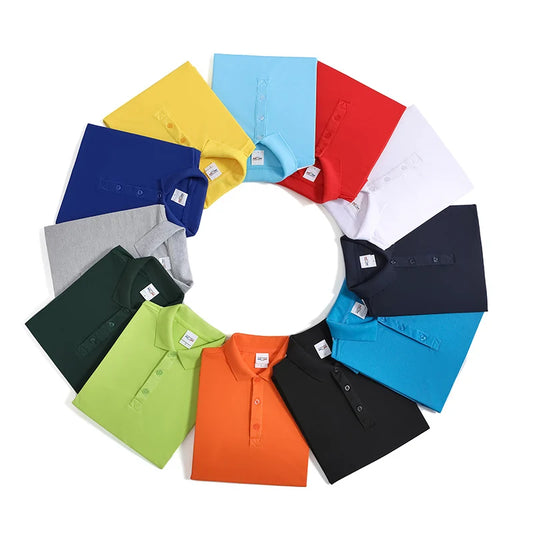 Polo court de bureau pour femme, décontracté, respirant, anti-rides, uni, pour l'été