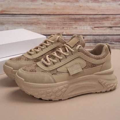 Zapatos deportivos  a la moda para mujer , zapatillas elegantes