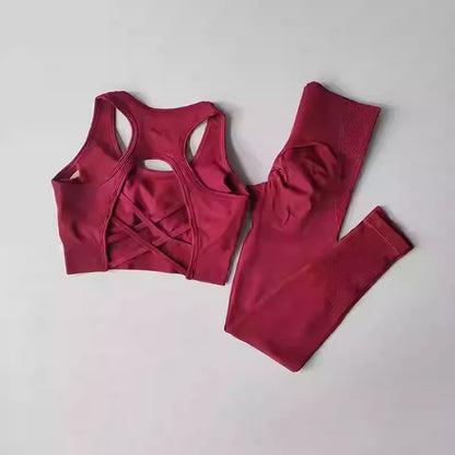 Conjuntos de yoga, ropa deportiva, entrenamiento, sujetador deportivo, ropa de gimnasio