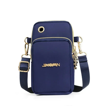 Bolso para teléfono móvil, minibolso de moda, monedero para colgar en el cuello