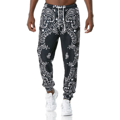 Pantalones de yoga holgados y elásticos informales para hombre, pantalones de chándal transpirables con cintura elástica, pantalones deportivos para correr, nuevos