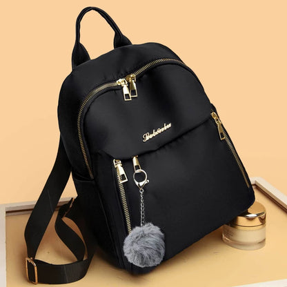 Women Casual Travel Backpack Waterproof Oxford Shoulder Bag Large Capacity Handbag.