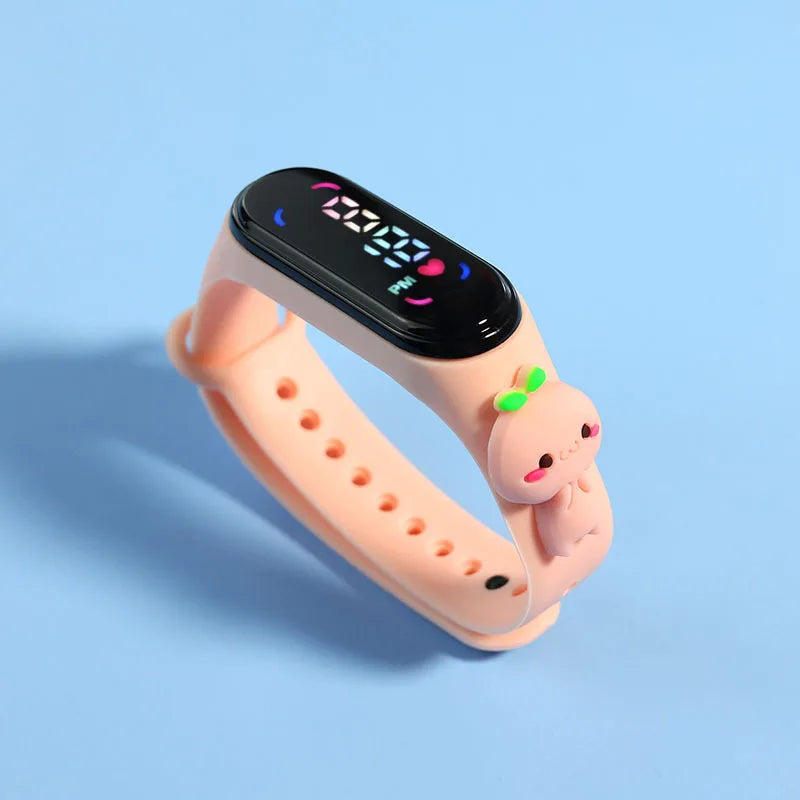 Relojes de moda para niños y niñas, pulsera electrónica deportiva con pantalla LED táctil, reloj de Spiderman para niños y mujeres, reloj resistente al agua