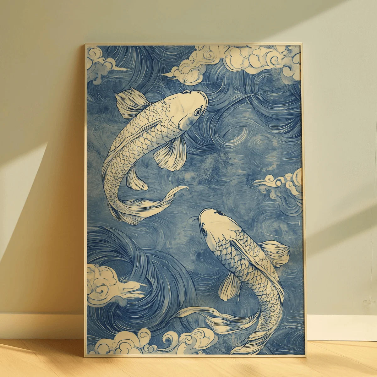 Impresiones en lienzo de pez, póster minimalista moderno, impresiones de arte estético, dormitorio, cocina, decoración del hogar, póster artístico, regalos