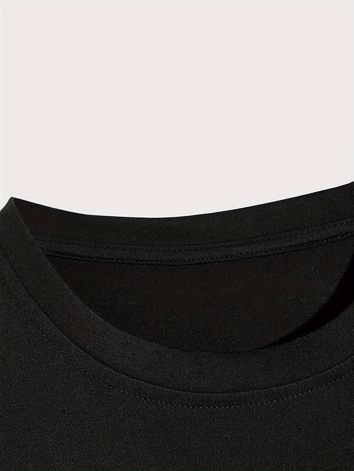 Camiseta corta deportiva con cuello redondo y gráficode Los Ángeles