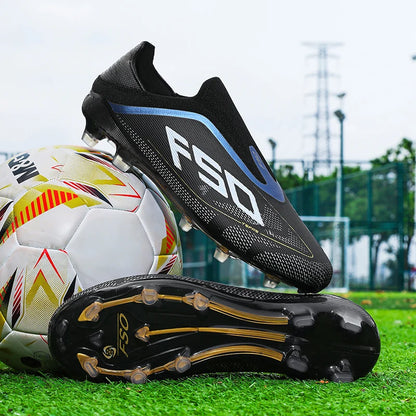 Nuevas Botas de Fútbol Antideslizantes de Alta Calidad para Céspet con Tacos de Alta Gama y Ligeras