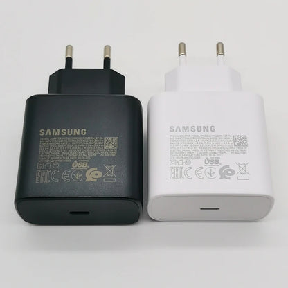 Cargador Samsung de 45 W, adaptador de carga superrápida de 1,8 M, tipo C, para Galaxy S24, S23, S22, S21, S20, Note 20, Ultra 10, Z Flip Fold 6, 5, 4, 3 y 2