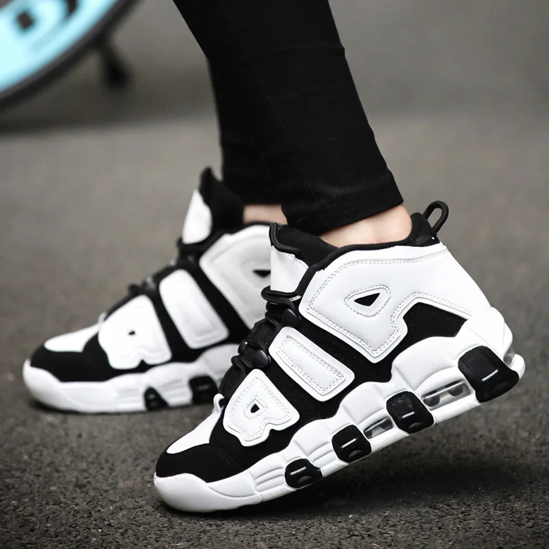 New men's and women's basketball shoes, air cushion sports shoes 
