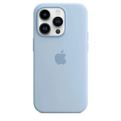 Funda de silicona líquida original para iPhone 16 15 14 11 12 13 Pro Max Fundas de Apple para iPhone 13 12 15 16 Plus Cubierta con logotipo completo