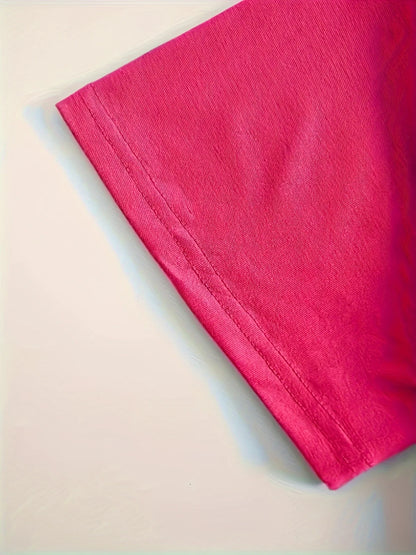 Conjunto de ropa deportiva para mujer, camiseta de manga corta con estampado