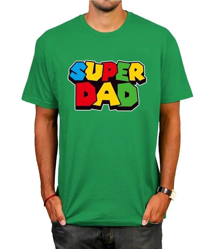 Camiseta de verano Super Dad , camiseta Super Dad para hombre