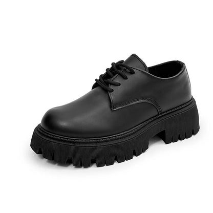 Botas para hombre, suela gruesa, zapatos informales para hombres