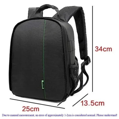 Mochila para cámara de exterior, bolso de hombro para cámara digital de vídeo, impermeable, para fotos