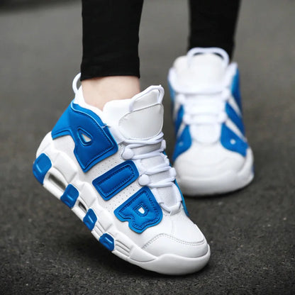 New men's and women's basketball shoes, air cushion sports shoes 