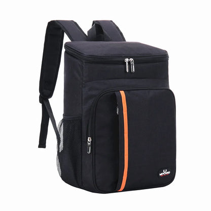 Bolsa térmica portátil para almuerzo de 18 l, duradera, impermeable, con aislamiento de hielo, ideal para acampar, mochilas nevera.