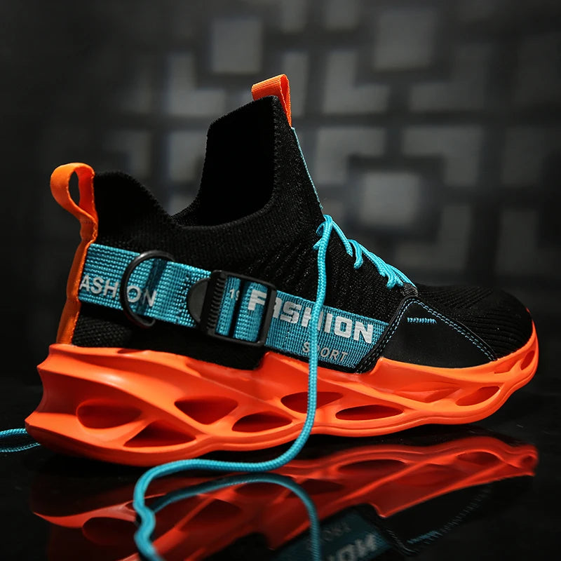 Nuevos zapatos para correr de diseñador para hombre, zapatos deportivos atléticos transpirables para exteriores, Zapatillas para correr suaves y cómodas de alta calidad, Zapatillas