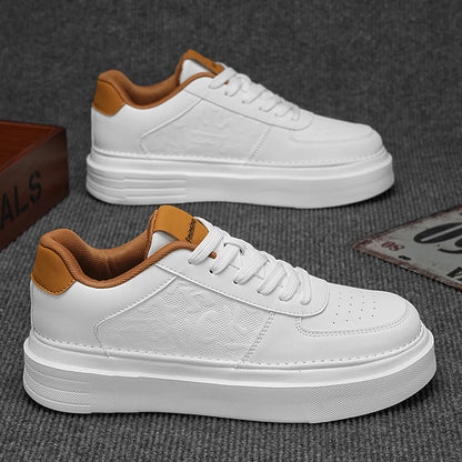 Zapatos de tabla para hombre, moda informal de verano, nueva suela gruesa, altura creciente, ligeros, antideslizantes,