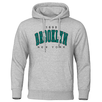 Sudadera con capucha estampada para hombre, ropa creativa con cuello redondo, sudadera de gran tamaño a la moda, Sudadera con capucha de cuello redondo a la moda para hombre