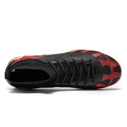 zapatos de fútbol de fondo plano para interiores