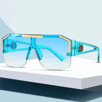 Gafas de sol cuadradas grandes de lujo 2025 para mujer