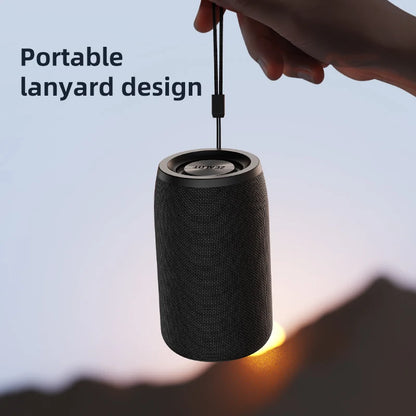 ZEALOT S32 Mini haut-parleur Bluetooth sans fil portable HIFI Subwoofer avec radio FM Colonne Support TF, TWS, clé USB