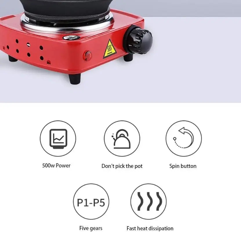 Candle Making Heating Plate Portable Electric Tea Warmer Stove Boil Coffee Tea Wax Melt Chocolate Candy Warmer Burner