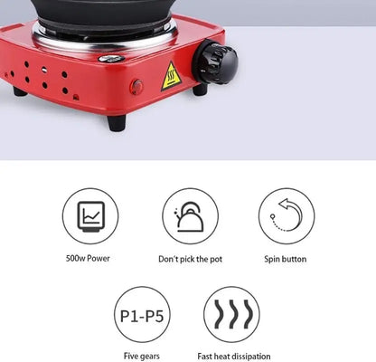 Candle Making Heating Plate Portable Electric Tea Warmer Stove Boil Coffee Tea Wax Melt Chocolate Candy Warmer Burner