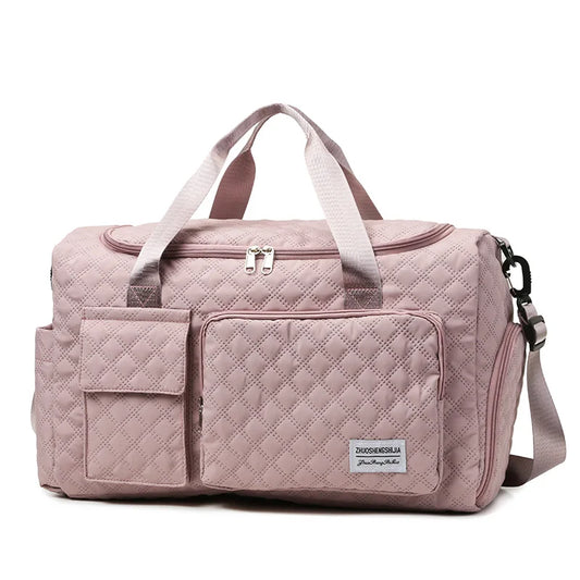 Bolso de viaje de moda, bolso de mano de gran capacidad, bolso de mano para hombre y mujer, bolso de hombro para exteriores, bolso deportivo impermeable para gimnasio.