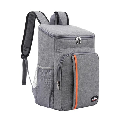 Bolsa térmica portátil para almuerzo de 18 l, duradera, impermeable, con aislamiento de hielo, ideal para acampar, mochilas nevera.